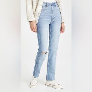 Boyish The Dempsey Straight Leg Jeans in Big Sleep Light Wash